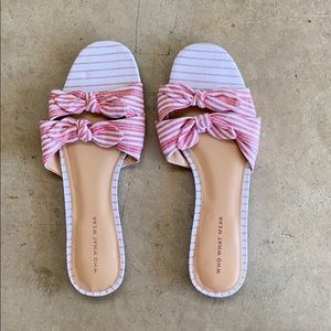 Who what wear stripe sandal